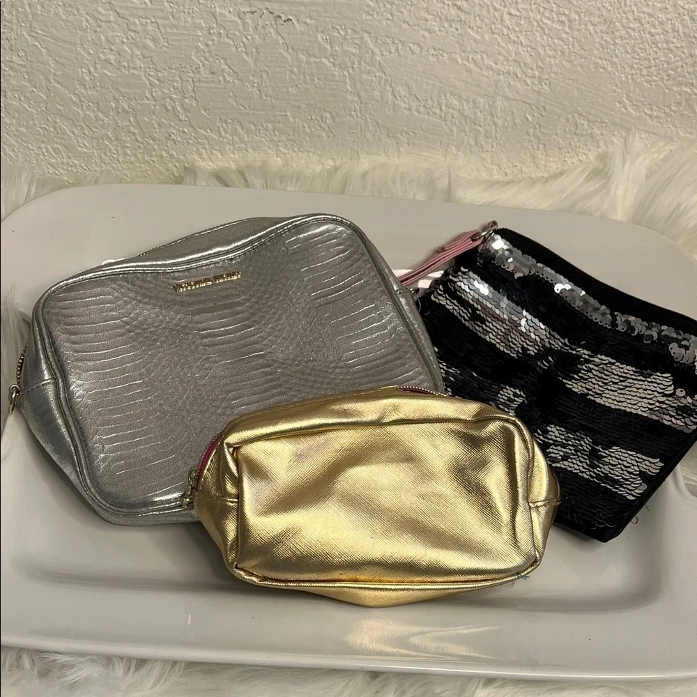 Bundle of Assorted Makeup Bags
